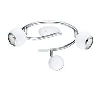BIMEDA ARCO 3 LUCE 2,5W GU10 ACCIAIO BIANCO CROMO
