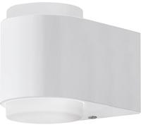 EGLO Briones Luce da Muro da Esterno, Alluminio Fuso E Plastica, 3 W, Bianco