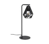 Eglo Carlton 5 - lampada da tavolo decorativa, vintage, comodino