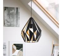 Eglo CARLTON lampada a sospensione, E27, 49931, CARLTON [Lampade per Interni > Lampade a Sospensione]
