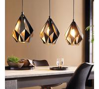 Eglo CARLTON 1 lampada a sospensione, E27, 49991, CARLTON 1; CARLTON [Lampade per Interni > Lampade a Sospensione]