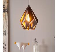 Eglo CARLTON-P lampada a sospensione, E27, 49997, CARLTON 1;CARLTON [Lampade per Interni > Lampade a Sospensione]