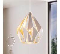 Eglo CARLTON-P lampada a sospensione, E27, 49932, CARLTON 1;CARLTON [Lampade per Interni > Lampade a Sospensione]