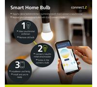 EGLO connect E27 ST64 lampada 5,5W 500 lumen 2200K EGLO connect