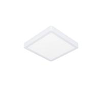 Eglo connect.z Fueva 6-Z Plafoniera LED per bagno, Smart Home, uso con ZigBee, app e controllo vocale Alexa, luce bianca calda e fredda, RGB, dimmerabile, bianca, IP44, 22 x 22 cm