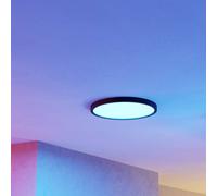EGLO connect Lampada da parete a LED Fueva 6-Z, nera, Ø 38 cm EGLO connect