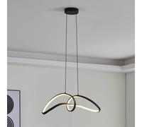 EGLO connect Lampada LED a sospensione Calarossa-Z, nero, alluminio EGLO connect