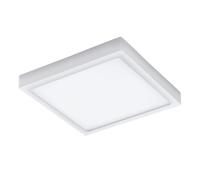 Eglo connect LED lampada da esterno Argolis-C, Smart Home per parete | e soffitto, alluminio e plastica, dimmerabile, tonalità bianche regolabili, IP44, 30x30 cm, bianco