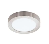 Eglo Fueva-C Lampada da Soffitto 21 W, Ø 30 cm, Nichel/Opaco