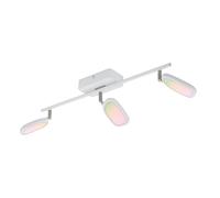 Eglo PALOMBARE-C Faretto in Plastica, 5 W, Bianco