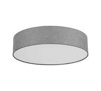 EGLO connect LED lampada da soffitto Romao-C, 1 fiamma, acciaio, tessuto