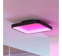 EGLO connect plafoniera LED Smart Loretello-Z, angolare, nero EGLO connect