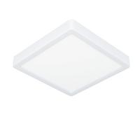 Eglo connect.z Fueva 6-Z Plafoniera LED per bagno, Smart Home, uso con ZigBee, app e controllo vocale Alexa, luce bianca calda e fredda, RGB, dimmerabile, bianca, IP44, 22 x 22 cm