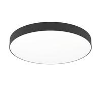 Eglo connect.z lampada LED da soffitto Gallizzi-Z Ø 69 cm, ZigBee, opaca, controllo app e vocale Alexa, bianco caldo/freddo, RGB, dimmerabile, nero