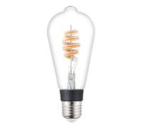 Eglo connect.z Lampadina LED Smart Home E27, ST64, ZigBee, app e controllo