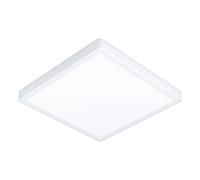 Eglo connect.z Smart-Home Lampada da soffitto a LED Fueva 6-Z, 39 x 39 cm, ZigBee, app e controllo vocale Alexa, colore della luce: bianco caldo/freddo, dimmerabile, per bagno, bianco, IP44