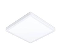 Eglo connect.z Smart-Home Lampada da soffitto a LED Fueva 6-Z, 39 x 39 cm, ZigBee, app e controllo vocale Alexa, colore della luce: bianco caldo/freddo, dimmerabile, per bagno, bianco, IP44
