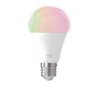 Eglo connect.z Smart Home - Lampadina LED E27, A60, Matter, ZigBee, App e controllo vocale, Alexa, dimmerabile, RGB, bianco caldo-bianco freddo, 1300 lumen, 11 W, a incandescenza