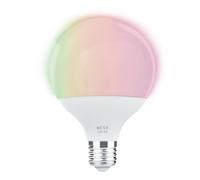 Eglo connect.z Smart Home - Lampadina LED E27, G95, Matter, ZigBee, App e controllo vocale, Alexa, dimmerabile, RGB, bianco caldo-bianco freddo, 1600 lumen, 14 W, a incandescenza