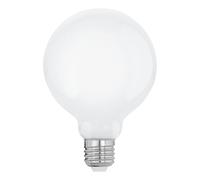 Eglo connect.z Smart Home - Lampadina LED E27, G95, ZigBee, App e controllo vocale Alexa, dimmerabile, RGB, bianco caldo, 806 lumen, 7,5 W