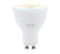 Eglo connect.z Smart Home Lampadina LED GU10, ZigBee, app e controllo vocale Alexa, dimmerabile, colore luce regolabile, luce bianca calda e fredda, 345 lumen, 4,9 W