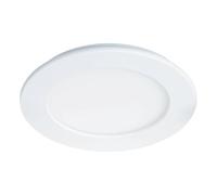 Eglo connect.z Smart Home Led faretto da incasso Fueva-Z in metallo bianco, ultra piatto, Ø 120 mm, ZigBee, app e controllo vocale, colore della luce regolabile, dimmerabile, da bagno, IP44