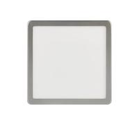 Eglo connect Lampada a soffitto Fueva-Z 21x21 cm nichel opaco ZigBee app e controllo vocale IP44