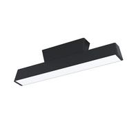 Plafoniera Moderna Simolaris-Z Piccola Led Alluminio Nero