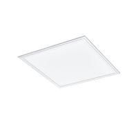 Eglo connect.z Smart Home Led pannello Salobrena-Z, L x L 45 cm, ZigBee, app e controllo vocale, colore della luce regolabile, dimmerabile, lampada da soffitto in alluminio bianco