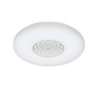 Eglo connect.z Smart Home Led plafoniera Capasso-Z, plafoniera cielo stellato Ø 34 cm, ZigBee, app e controllo vocale, colore della luce regolabile, dimmerabile