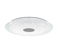 Eglo connect.z Smart Home Led plafoniera Lanciano-Z, plafoniera cielo stellato Ø 77 cm, ZigBee, app e controllo vocale, colore della luce regolabile, dimmerabile