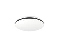 Eglo connect.z Smart Home LED Plafoniera Maltignano-Z, ZigBee + Matter, controllo app e voce Alexa, bianco caldo-freddo, RGB, dimmerabile, nero-bianco, Ø 33 cm