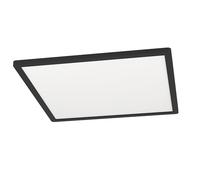 Eglo connect.z Smart Home Led Rovito-Z, lampada da soffitto nera, L x L 42 cm, ZigBee, app e controllo vocale, bianco caldo-bianco freddo, retroilluminazione RGB, dimmerabile