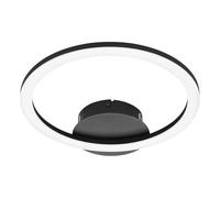 Plafoniera Moderna Parrapos-Z Led Acciaio Nero