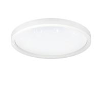 Eglo connect.z Smart Home plafoniera LED Montemorelos-Z con effetto cristallo, ZigBee, app e controllo vocale Alexa, bianco caldo - bianco freddo, RGB, plafoniera dimmerabile in bianco, Ø 57 cm