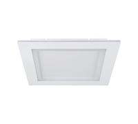 EGLO connect.z Smart Home plafoniera LED Padrogiano-Z, ZigBee, app e controllo vocale Alexa, colore della luce regolabile (bianco caldo - freddo), RGB, plafoniera in metallo bianco, 45x45 cm