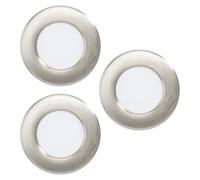 EGLO connect Luci LED da incasso Fueva 6-Z, grigio, set da 3 EGLO connect