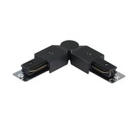 EGLO Connettore angolare Tb Corner Connect, accessorio per sistema binario Track Pro, plastica, nero