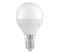 Eglo E14 LED dimmerabile, lampadina a forma di goccia per la regolazione con interruttore, 4,9 Watt (equivalente a 40 Watt), 470 Lumen, bianco caldo, 3000k, lampadina P45, Ø 4,5 cm