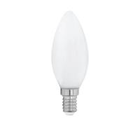 Eglo E14 LED, lampadina classica a forma di candela, 7 Watt (equivalente a 60 Watt), 806 lumen, luce bianco caldo, 2700k, lampadina C35, Ø 3,5 cm