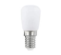 Eglo E14 LED, lampadina opalina a forma di bulbo, 2,5 Watt (equivalente a 21 Watt), 210 lumen, luce bianco caldo, 2700k, lampadina ST26, Ø 2,6 cm