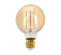EGLO LED globe E27 G80 4W filamenti 1.700K ambra dimm EGLO