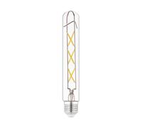 Eglo E27 LED, lampadina a forma di bastone, tubo luminoso per illuminazione retrò, 4 Watt (equivalente a 40 Watt), 470 lumen, luce bianco caldo, 2700k, lampadina Edison T30, Ø 3 cm