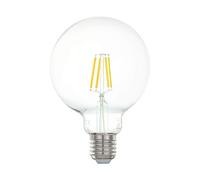 Eglo E27 LED, lampadina a globo classica, fonte di luce per illuminazione retrò, 4 Watt (equivalente a 40 Watt), 470 lumen, luce bianco caldo, 2700k, lampadina Edison G95, Ø 9,5 cm