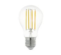 Eglo E27 LED, lampadina classica, fonte di luce per illuminazione retrò, 12 Watt (equivalente a 100 Watt), 1521 lumen, luce bianco caldo, 2700k, lampadina Edison A60, Ø 6 cm