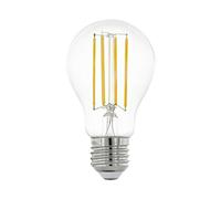 Eglo E27 LED, lampadina classica, fonte di luce per illuminazione retrò, 8 Watt (equivalente a 75 Watt), 1055 lumen, luce bianco caldo, 2700k, lampadina Edison A60, Ø 6 cm