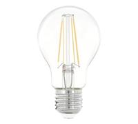 EGLO E27 LED, lampadina classica, illuminazione retro, 4 Watt (equivalente a 40 Watt), 470 lumen, luce bianco caldo, 2700k, lampadina Edison A60, Ø 6 cm