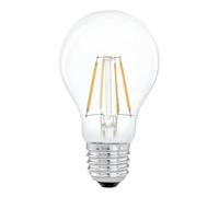 Eglo E27 LED, lampadina classica, illuminazione retro, 4 Watt (equivalente a 32 Watt), 350 lumen, luce bianco caldo, 2700k, lampadina Edison A60, Ø 6 cm