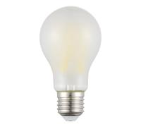 Eglo E27 LED lampadina, risparmio energetico 3,8 W, 806 lumen, luce calda satinata 3000K, A60, Ø 6 cm