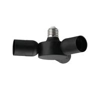 Eglo Adattatore E27 3, 20 W, Nero